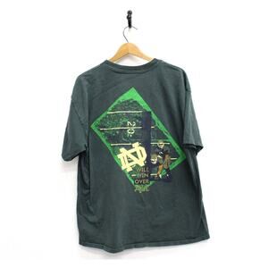 Vintage University of Notre Dame Football Champion T Shirt XL